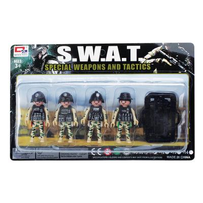 China High Quality Swat Military Movable Doll Toy 0815-11-13 for sale