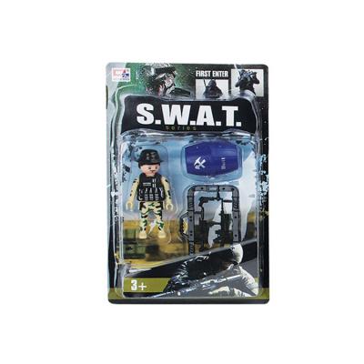 China Toy Swat Series Movable Police Officer Military Educational Soldier Doll 0815-21-23 for sale