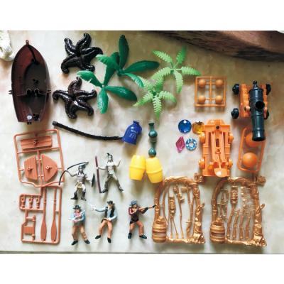 China Educational Toys Barreled Indian Cowboy Toys Can Be Used For Scene Simulation 0814-6 for sale