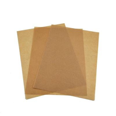 China Custom Silicone Disposable Square Parchment Pre Cut Unbleached Greaseproof Paper For Baking for sale