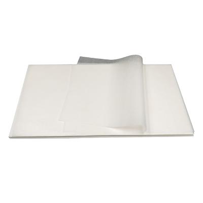 China Custom Unbleached Reusable Parchment Disposable Silicone Baking Paper Sheets 30x40cm for sale