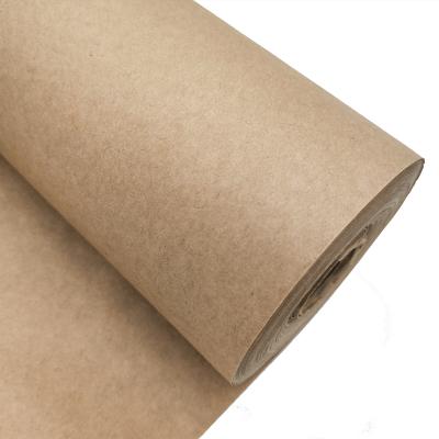 China Custom Unbleached Brown Butcher Paper Roll For Meat Smoking Greaseproof and BBQ Food Grade Kraft for sale