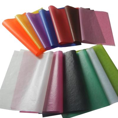 China Wrapping Moisture Proof Colored Translucent Paper Sticker Paper for sale