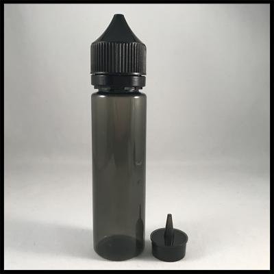 China Schwarze Gorilla-Einhorn-Flasche 60ml, dauerhafte runde Haustier-Einhorn-Flasche mit Kappe zu verkaufen