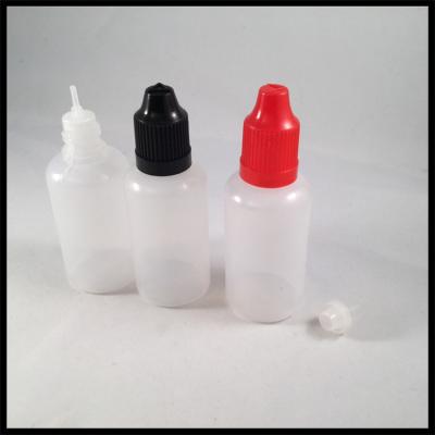 China kindersicheres LDPE der Tropfflasche-30ml, flüssige kleine Plastikmassentropfflaschen zu verkaufen