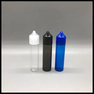 China Einhorn-Flasche RV-HAUSTIER ISO mollige Tropfenzähler-60ml Plastik-runde Form für e-Cig zu verkaufen