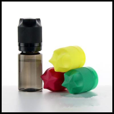 China Gorilla New Design Vape Bottles 30ml Black Transparent Color Star Type Cap for sale