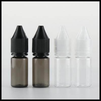 Chine le gorille de 10ml V3 Clear Black met le chapeau en bouteille en plastique de Safty d'enfant de bouteilles de compte-gouttes de jus de Vape à vendre