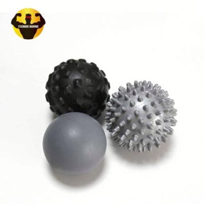 China Manufacturer of RAMBO Massager with Custom Foot Logo Fitness Exercise Ball Firm Lacrosse Ball Set for sale