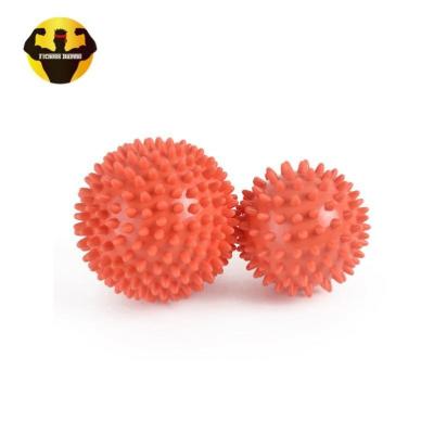 China Rambo Durable Spiky Hard Hand Foot Massager Ball Mini Roller Massager Ball for sale