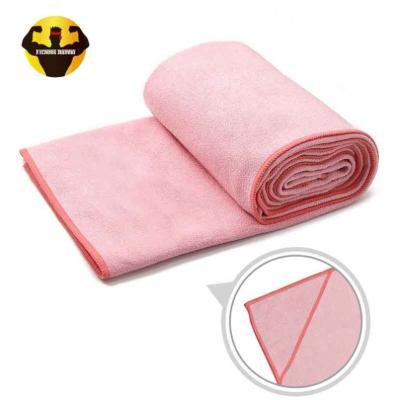 China Best Microfiber Compressed Hemp Yoga Microfiber Towel Cloth Roll Wholesale Microfiber for sale