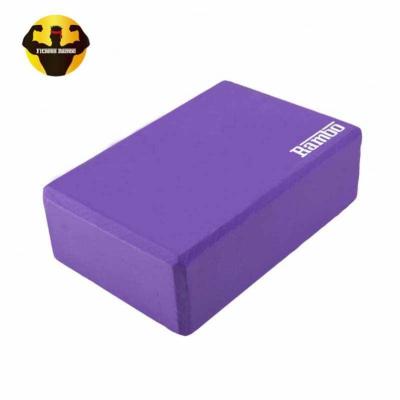 China Professional High Density Custom GYM RAMBO Eva Foam Yoga Block 3*6*9 Inch Bricks for sale