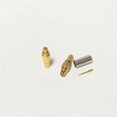 China Male RF MMCX Coaxial Antenna Types Connector For RG174 Cable LKS-MMCX-C002 for sale