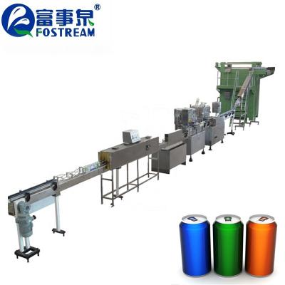 China Full Set Automatic Fruit Juice Beverage Soda Water Aluminum Can Making Machine / Aluminum Cans Production Line for sale