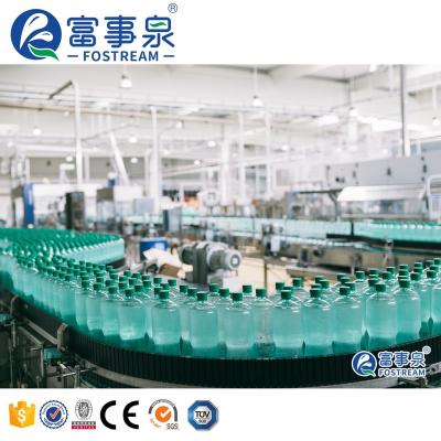 China Full Automatic Carbonated Soft Drinks Beverage Soda Water Filling Sparkling Packing Machine for sale