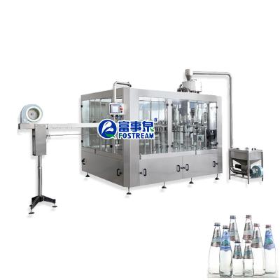 China APPAREL China manufacturing purified glass water bottle filling machine for aluminum cap for sale