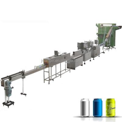 China Good Quality Automatic Carbonated Beverage Cans Filler / Canned Drinks Plant for sale