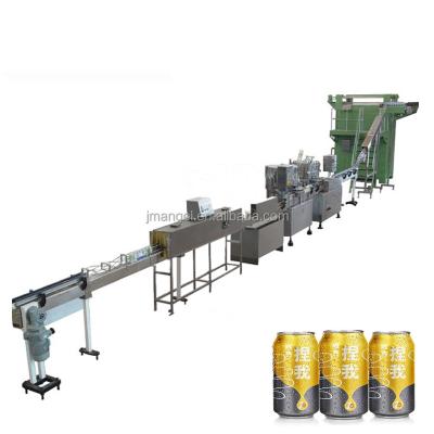 China Beverage China Manufacturer Aluminum Pet Can Filling Sealing Machine/Aluminum Beer Can Filling Machine for sale