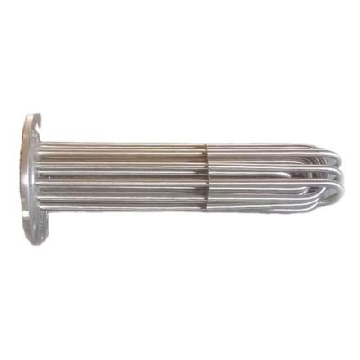 China Print Shops Heat Pipe Immersion Heating Tube Flange Electric Heating Element for sale