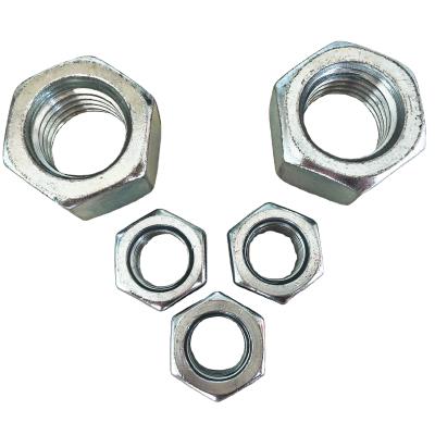 China Heavy Industry DIN 4.8 EN ISO 4032 Hex Nut Grade Galvanized for sale