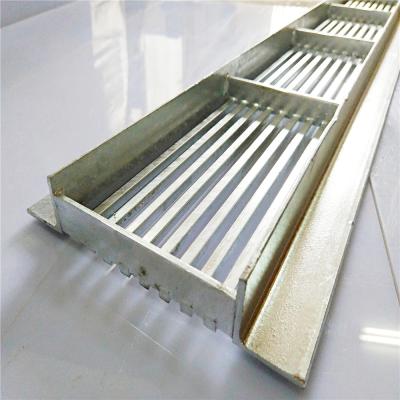 China Steel Rain Water Ditch Floor Drain Grate Cover Grating for sale