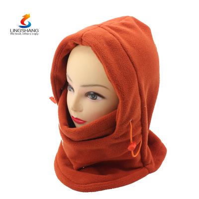 China breathable & Fashion 6-in-1 Fleece Neck Warmer Women Men Polar Fleece Liner Waterproof Universal Warmer Hat Ski Warmer for sale