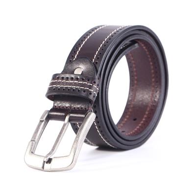 China Fashion.Casual.Business Genuine Leather Belts Vintage Professional Custom Genuine Leather Belt For Men's Metal Pin Belt Cowhide Buckle for sale