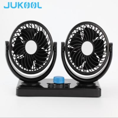 China Air Cooling Cars Trucks Buses Double Head Boats JUKOOL Double Head Plastic Fan for sale