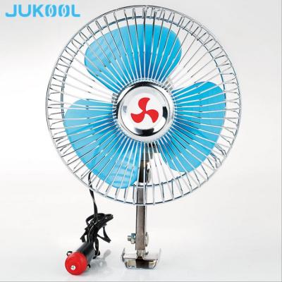 China Cars Trucks Bus Boats JUKOOL 6-10 Inches 12V/24V Car and Truck Air Cooling Easy Mounted Fan for sale