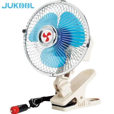 China Cars Trucks Boats 8 Inch Clip On Type Swinging Head Fan For Car Truck And Bus for sale