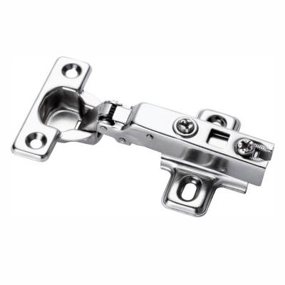 China Traditional Kitchen Cabinet Door Furniture Hardware 26mm Cup Fixed Soft Closing Slow Motion Hydraulic Concealed Hinge for sale