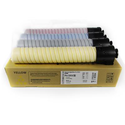 China COMPATIBLE C651C Pro Photo Copier Toner Cartridge Compatible For Ricoh Pro C651 C751Japan Toner Powder for sale