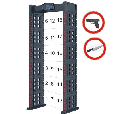 China Sound Alarm and LED Display Walk Through Metal Detector Security Gate, Walkthrough Guns and Weapons Metal Detector Gate à venda