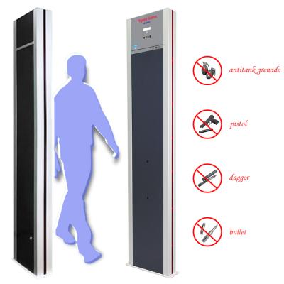 China Airport 6zone Walk Through Metal Detector Gate With High Sensitivity Body Scanner For Security Check for sale