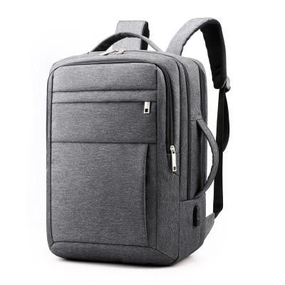 China With USB Logo Custom Wholesale Waterproof Nylon Business Backpack Laptop Travel Backpack for sale