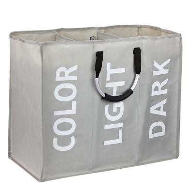 China Wholesale Eco - Friendly Durable Large Laundry Basket Collapsible Laundry Hamper for sale