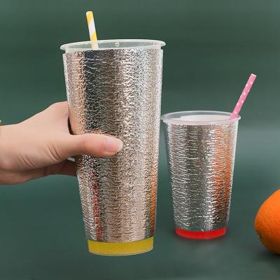 China Surface Waterproof Wholesale Thermal Disposable Cups Sleeve Cup Insulation Takeaway Thermal Bag For Coffee Drink for sale