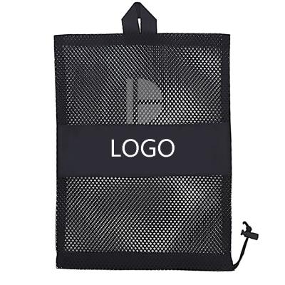 China Custom Wholesale High Quality Eco-friendly Drawstring Mesh Bag Gym Mesh Net Bag Silk Net Bag Packaging Gift Bag for sale