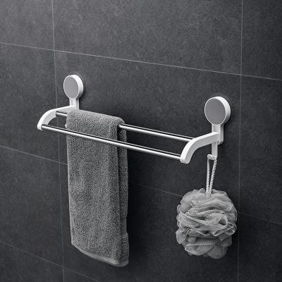 China Fabric Hanger Wall Mounted Towel Rack With Hooks Wall Mounted Free Standing Self Adhesive Size Ideas News Over Toilet Door Towel Racks For Bathroom for sale