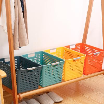 China Hot Selling Commodities Kitchen Storage Plastic Bathroom Desk Drawer Organizer Kitchen Storage Baskets Viable Plastic Basket for sale