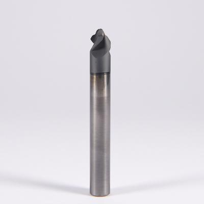 China CNC Tungsten Carbide End Mill R2.05 R1.0 R2.0 D10 80L Machining Milling Cutter Used in Fiberglass Reinforced Epoxy for sale