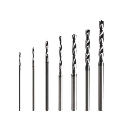 China Carbide 5XD D4.1-D6 CNC Twist Drill Bits Carbide For Hard Metal By China Supplier for sale