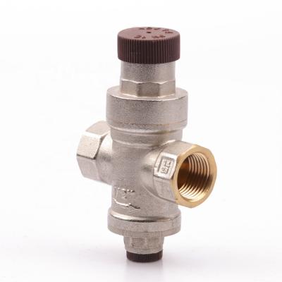 China OUKE Low Price General Nickel Plated Standard Adjustable Water Brass Pressure Reducing Valve for sale