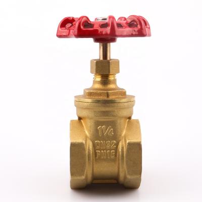 China General OUKE HOT SALE Brass Gate Valve 1/2