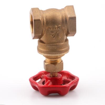 China 1/2 inch general female thread OUKE 4 inch brass material manual gate valves cw617n for sale