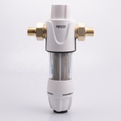 China Water Purifier Factory OUKE Household Water Filter Manual Sweep Main Line Water Pre Cleaning Filtration Filter for sale