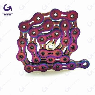 China Road Bike Color Bicycle Accessories Bike Chain 8 Road Bike 9 10 11speed for sale