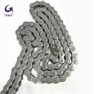 China Machinery Parts Motorcycle Chain 428 Heat Treatment Plate Chain for sale