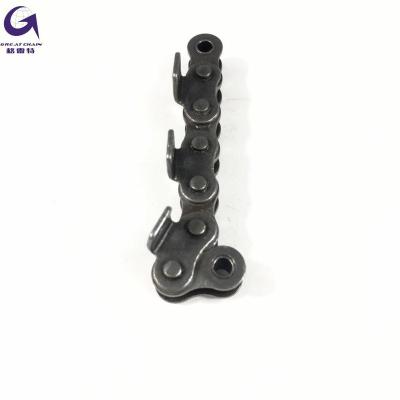 China Machinery Parts Good Quality And Cheapest Short Pitch Conveyor Chains With Single Side Attachment 08A-A1 for sale