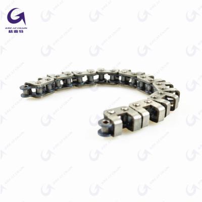 China Machinery Parts Roller Chains With U Type Attachments 08B-U1 10B-U1 12B-U1 16A-U1 16B-U1 16B-U1 20B-U1 24B-U1 08B-U2 for sale